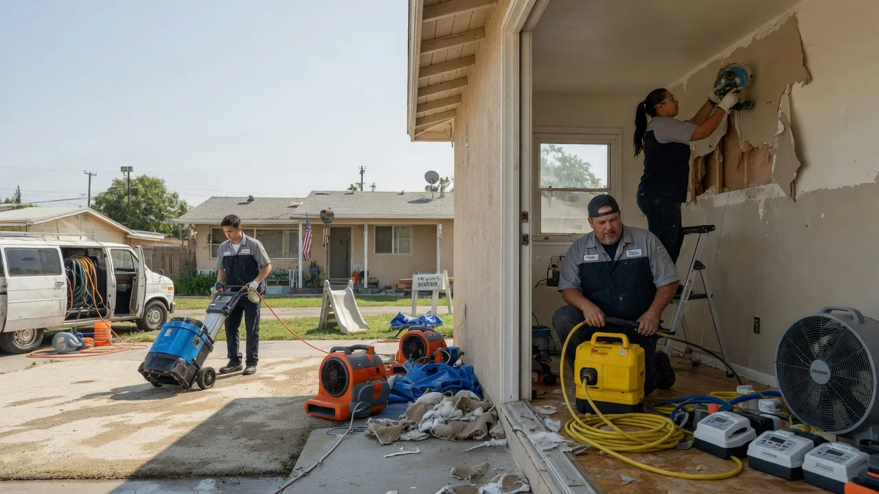 Water Damage Restoration in Brashear, TX near me